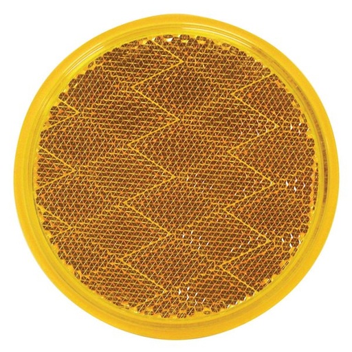 Reflectr 3"Rnd Adhsv Amb