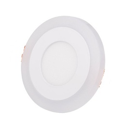 Round Halogen Inlet Blue 6+3w