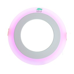 Round Halogen Inlet Pink 3+3w