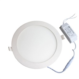 Round Halogen Inlet White 18W