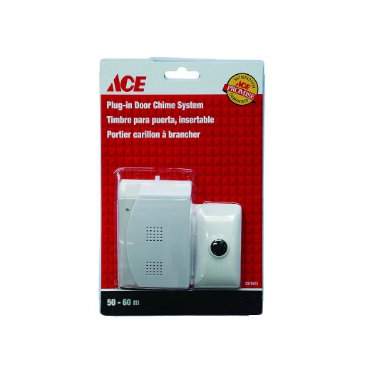 Plug-In Door Chime System (50-60M) Schuko Plug