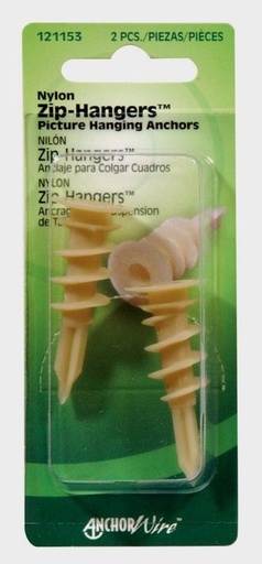 Hillman Zip Hangers Large Picture Hanger, 2 pk