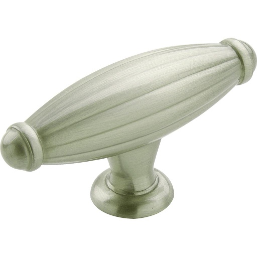 oblong zinc 2-5/8 inch cabinet knob