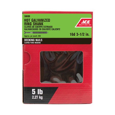 Ace Deck Nail16D3.5"St1#