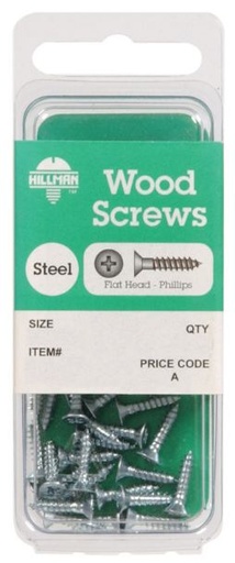 Scrw Wd Phl Fh 8X2" Cd8