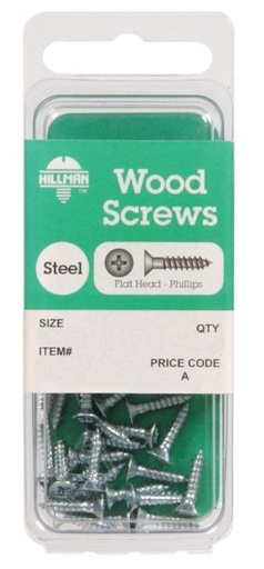 Scrw Wd Phl Fh 10X3" Cd4