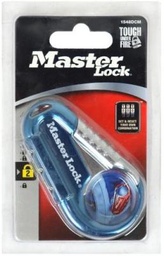 Master Lock 3-5/16 in. L Metal 3-Dial Combination Luggage Lock 1 pk