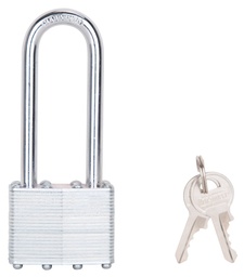 Laminated Padlock 1 3-4In (43Mm) 4 Pack Steel