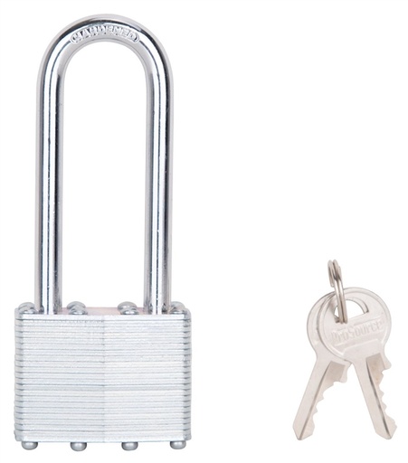 Laminated Padlock 1 3-4In (43Mm) 4 Pack Steel