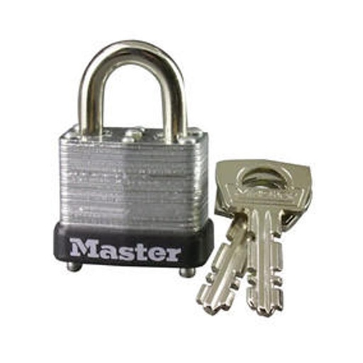 Padlock Lam 1" Steel 10D.