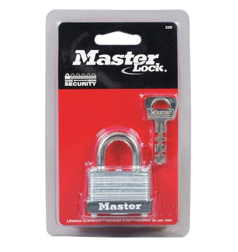 Padlock Lam 1-1-2"Stl22D.
