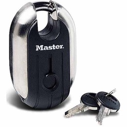 Master Lock 2-1/4 in. H x 1-3/16 in. W x 2-5/16 in. L Steel Pin Tumbler Shrouded Shackle Padlock