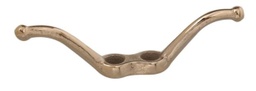 Campbell Chain Nickel-Plated Nickel Rope Cleat 6 in. L