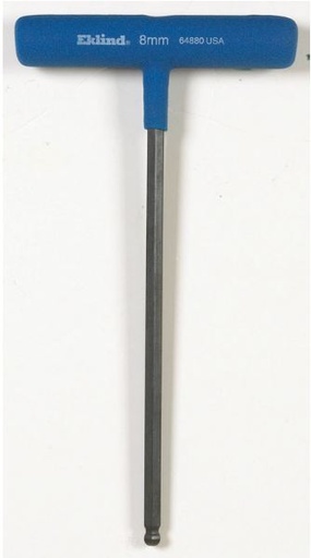 Hex Key Pwr Tball 8Mm 9"