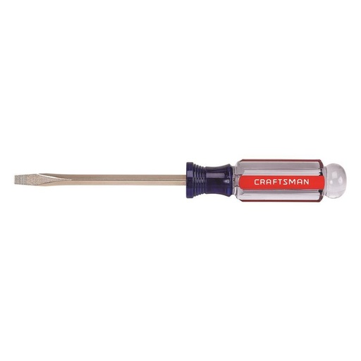 Slotted Screwdriver 3-16In X 4In (5Mm X 10Cm)