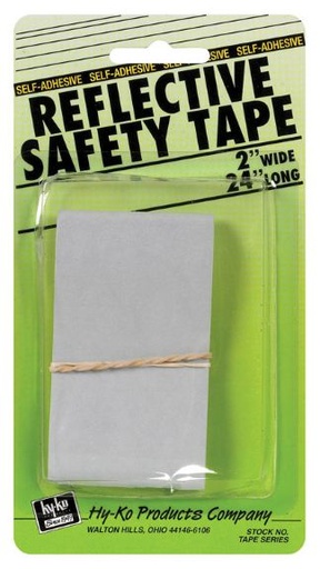 Tape Reflectve Slvr 2X24