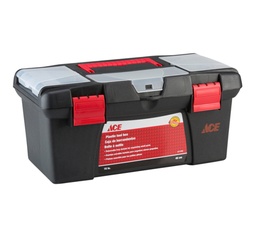 Plastic Tool Box With Removable Parts Tray 16In (41Cm) Ace