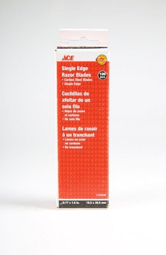Single Edge Razor Blades Ace