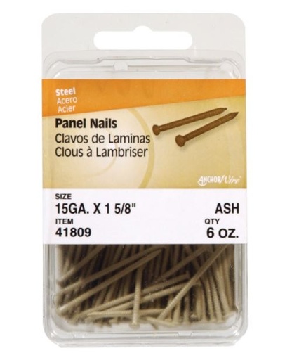 Hillman 1-5/8 in. Panel Steel Nail Flat