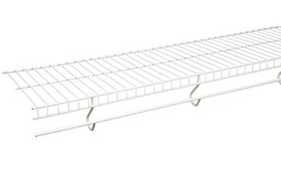 Rubbermaid 96 in. H x 12 in. W x 8 ft. L Steel Free Slide Shelf 1 each.