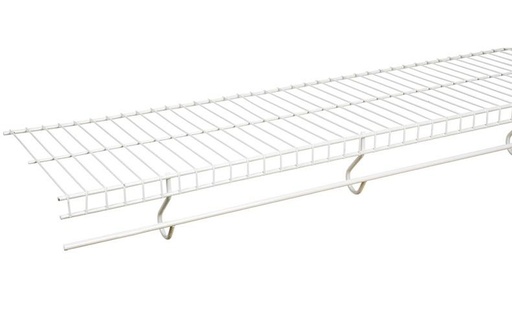 Rubbermaid 96 in. H x 12 in. W x 8 ft. L Steel Free Slide Shelf 1 each.