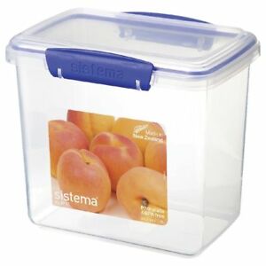 Food Container Klip It Rectangular 1.9L, (64.2Oz) Bpa Free Sistema