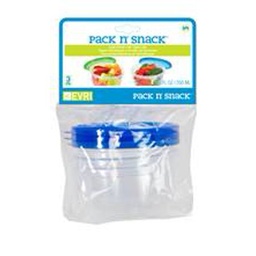 Snack N Pack 3 Pack Snack Containers Bpa Free Evriholder