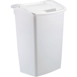 Wastebasket 45Qt White