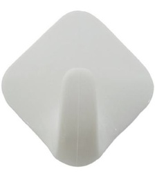 Hook Diamond Adhesiv Wht