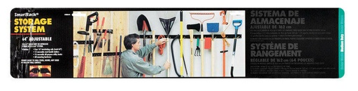 Crawford Black Plastic Rack 12 lb. capacity 1 pk