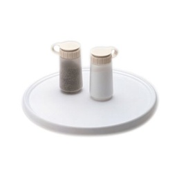 Turntable Wht 10-1-2&quot;Dia