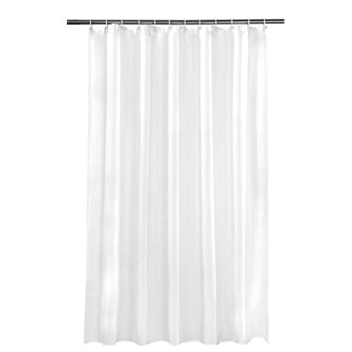 Shower Curtain Liner With 8 Rings 120Cm (47.24In) Pvc Frost Smart Cancel