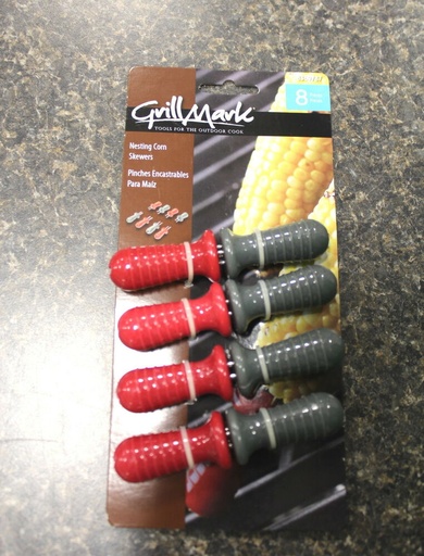 Corn Holders 8 Pack 10.16Cm (4In) Stainless T.