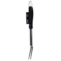 Bbq Fork 43.18Cm (17In) Stainless Steel Rubbe