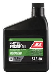 Oil Lawnmowr 30W20Oz Ace
