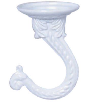Jumbo Swag Hook White