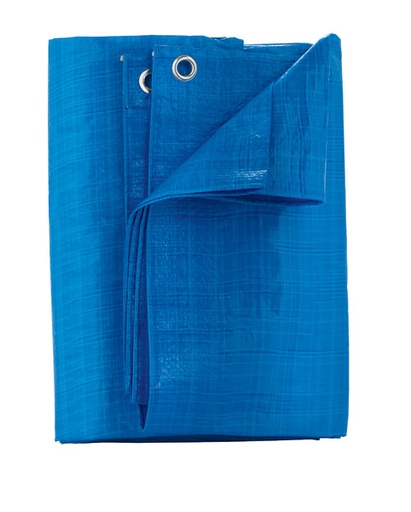 Poly Tarp Light Blue 9Ft X 12Ft, (2.74M X 3.66M) 3.5Ml 82G Home Plus