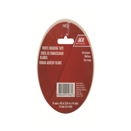 Blue Painters Tape 19Mm X 55M (3-4In X 60.1Yds) Ace.