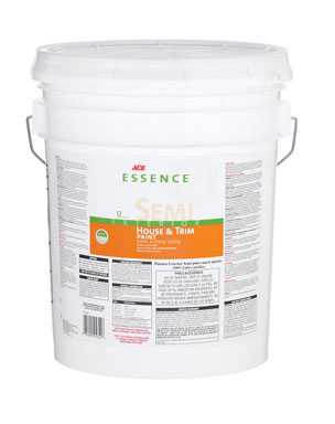 Ace Essence Semi-Gloss Tintable Base Acrylic Latex House & Trim Paint Outdoor 5 gal