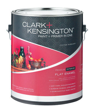Ace Clark+Kensington Flat Tintable Base Mid-Tone Base Acrylic Latex Paint and Primer Indoor 1 gal