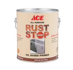 Ace Rust Stop Red Flat Alkyd Resin Oil Primer 1 gal.