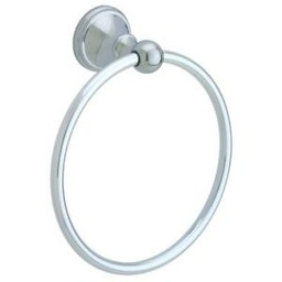 Franklin Brass Crestfield Chrome Towel Ring Die Cast Zinc