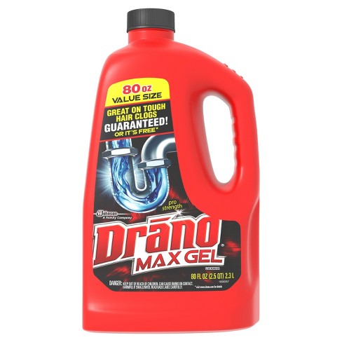 Drano Professional Strength Gel Clog Remover 80 OZ
