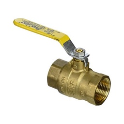 B&amp;K ProLine 1 in. Brass Threaded Ball Valve Full Port