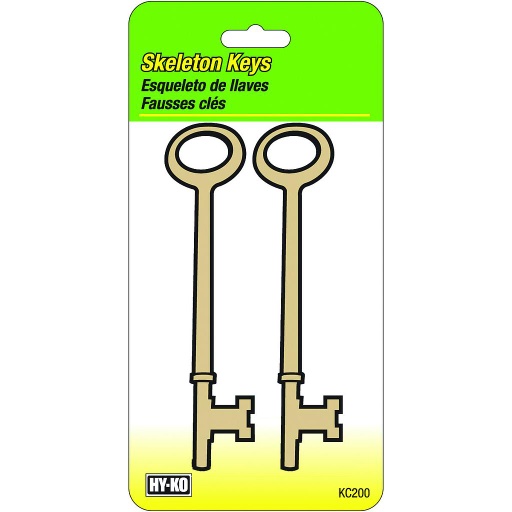 Key Skeleton W-Ntch 2