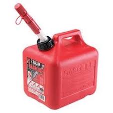 Gasoline Container 2 Gallon 8 Oz Standard Non Carb Epa Red