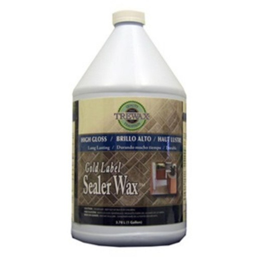 Trewax Gold Label High Gloss Sealer Wax Liquid 1 gal.