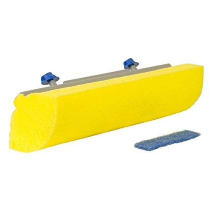 Delux Sponge Mop With Scour Pad 150Cm (59In)