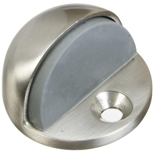 Doorstop Floor Rigid White  Steel Zinc Plated Ace