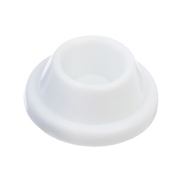 Wall Door Stop 4 .76Cm  (1 7/8In) White Plastic Ace